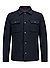 Overshirt MSPrescot, Doubleface-Wolle, nachtblau - nachtblau