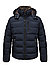 Steppjacke MSMike, Mikrofaser wasserabweisend, nachtblau - nachtblau
