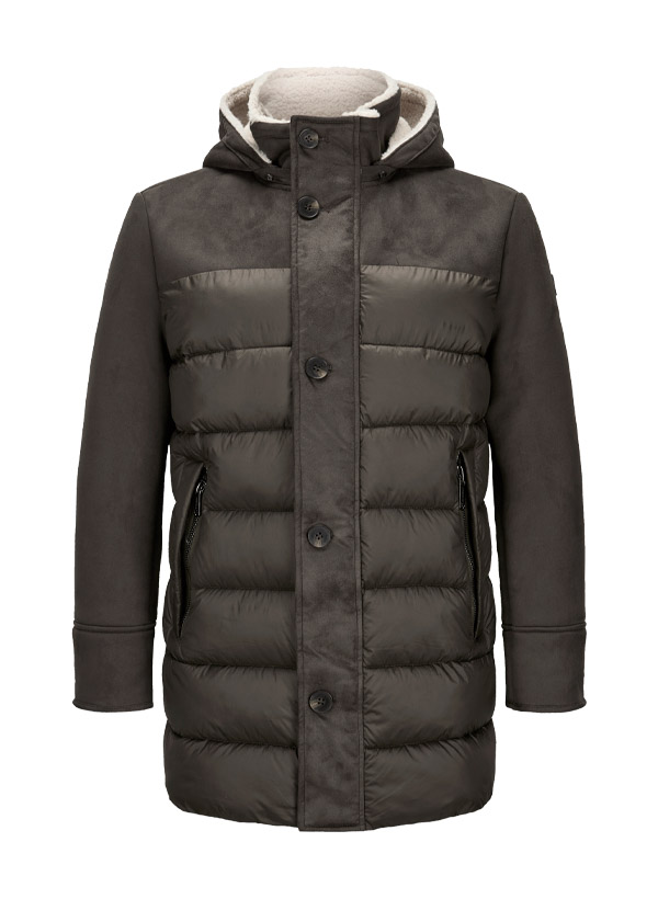 Steppparka MSMyatt, Mikrofaser, dunkeloliv