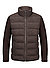 Hybrid Jacke MSChester, Wollmelange, dunkelbraun - dunkelbraun