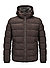 Steppjacke MSMason, Wollmelange, dunkelbraun - dunkelbraun