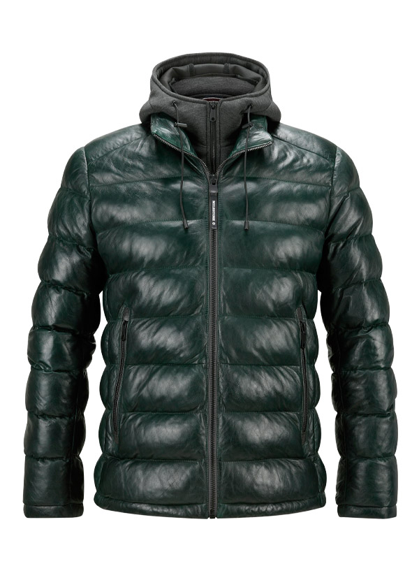 Lederjacke MSCallisto, Lammnappa, dunkelgrün