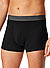 Trunks, Baumwoll-Stretch, schwarz - schwarz-multicolour