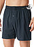 Boxershorts, Baumwolle, nachtblau - nachtblau