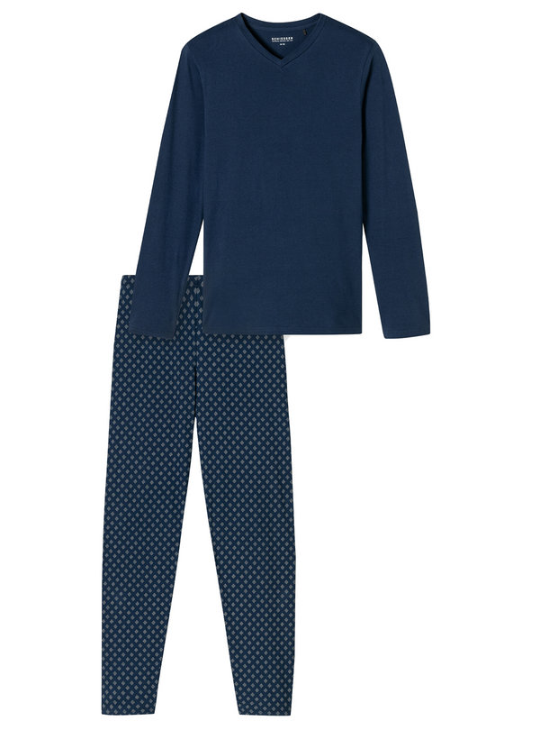 Schiesser Pyjama lang 182199/801