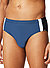 Badeslip, Mikrofaser-Stretch, blau - blau