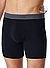 Trunks, Baumwoll-Stretch, schwarz - schwarz-multicolour