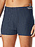 Boxershorts, Baumwolle, dunkelblau-weiß gestreift - navy-multicolour