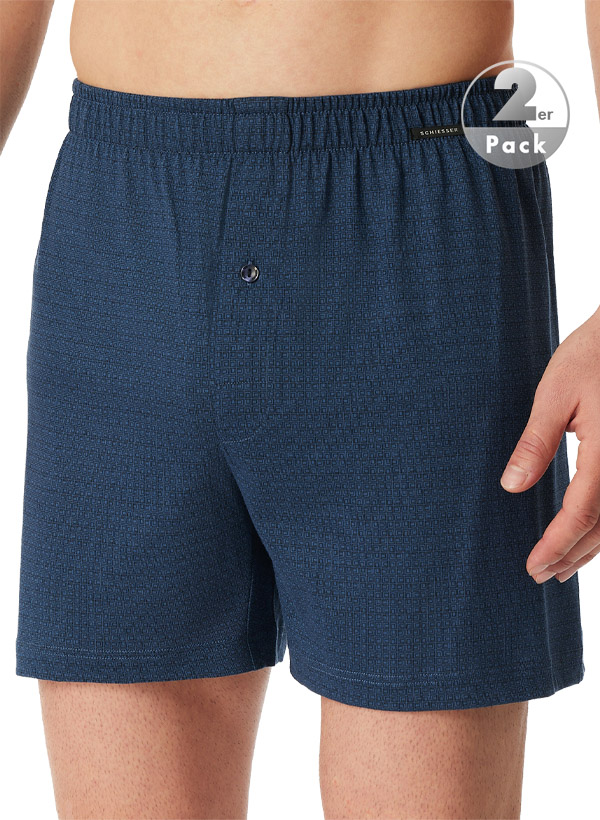 Schiesser Boxershorts 2er Pack 182427/910