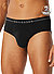Slips, Baumwoll-Stretch, schwarz - schwarz