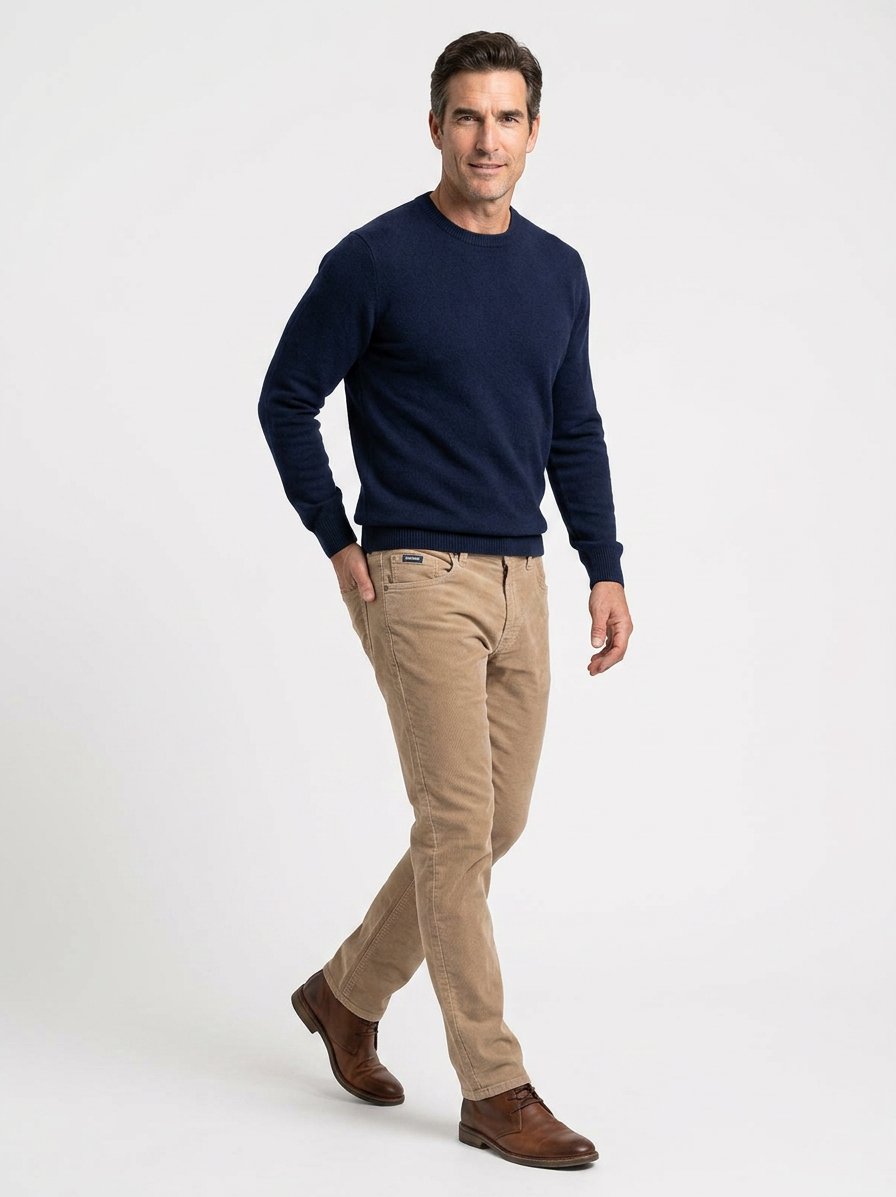 Hose Bill, Modern Fit, Cord, sand