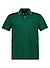 Polo-Shirt, Custom Slim Fit, Baumwoll-Piqué, grün - grün-navy