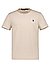 T-Shirt, Custom Slim Fit, Baumwolle, braun gestreift - braun
