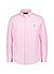 Hemd, Custom, Oxford, Button-Down, rosa gestreift - rosa-weiß
