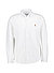 Hemd, Jersey, Button-Down, weiß - weiß