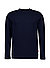 Longsleeve Cedric, Baumwoll-Stretch, dunkelblau - dunkelblau