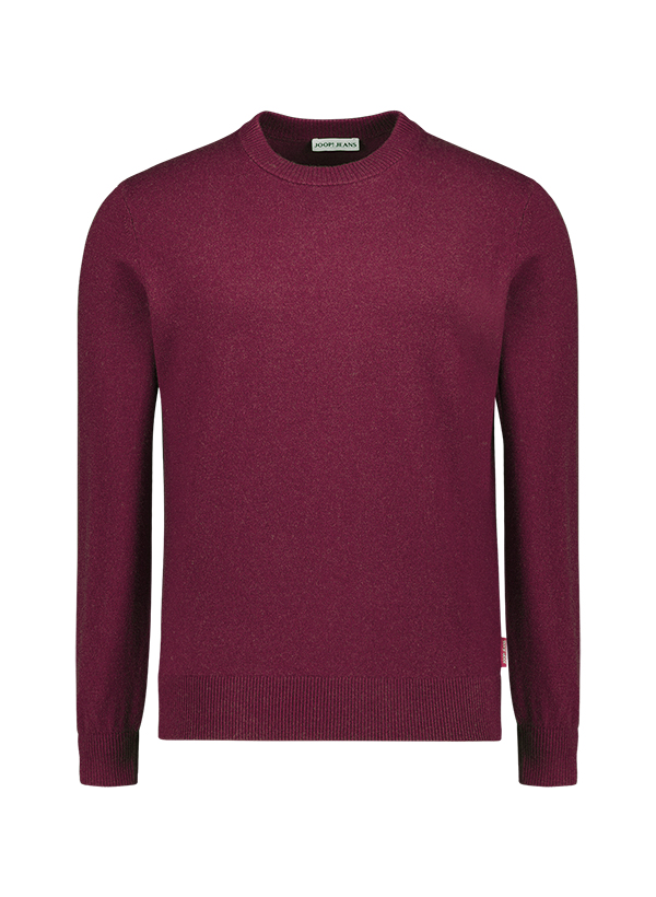 Pullover Laurelor, Wolle, dunkelrot-melange