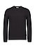 Pullover Peosius, Baumwolle, schwarz strukturiert - schwarz