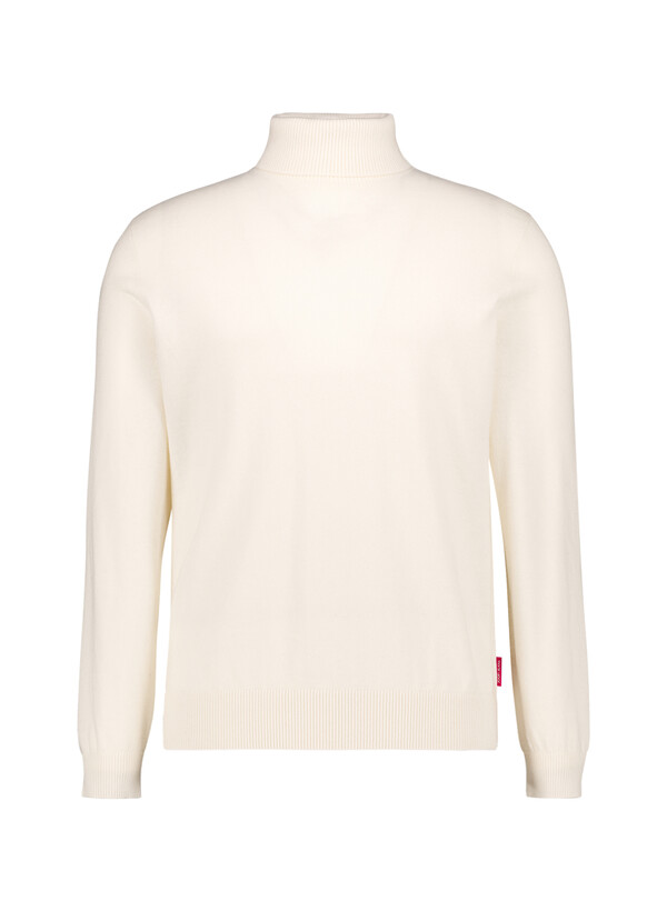 Rollkragenpullover Lemrigo, Wolle, creme
