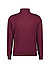 Rollkragenpullover Lemrigo, Wolle, dunkelrot meliert - dunkelrot