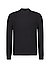 Pullover Orlissor, Baumwolle-Wolle, schwarz strukturiert - schwarz