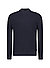 Pullover Orlissor, Baumwolle-Wolle, dunkelblau strukturiert - dunkelblau