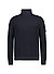Rollkragenpullover Horiano, Baumwolle, dunkelblau - dunkelblau