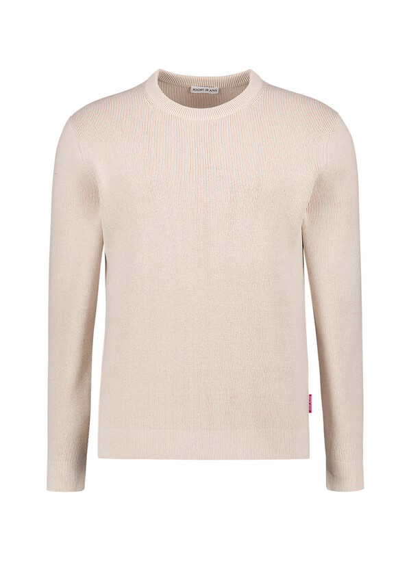 Pullover Chaspor, Baumwolle-Microfaser, creme meliert