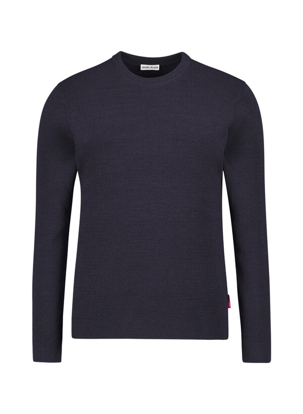 Pullover Chaspor,  Baumwolle-Microfaser, dunkelblau meliert
