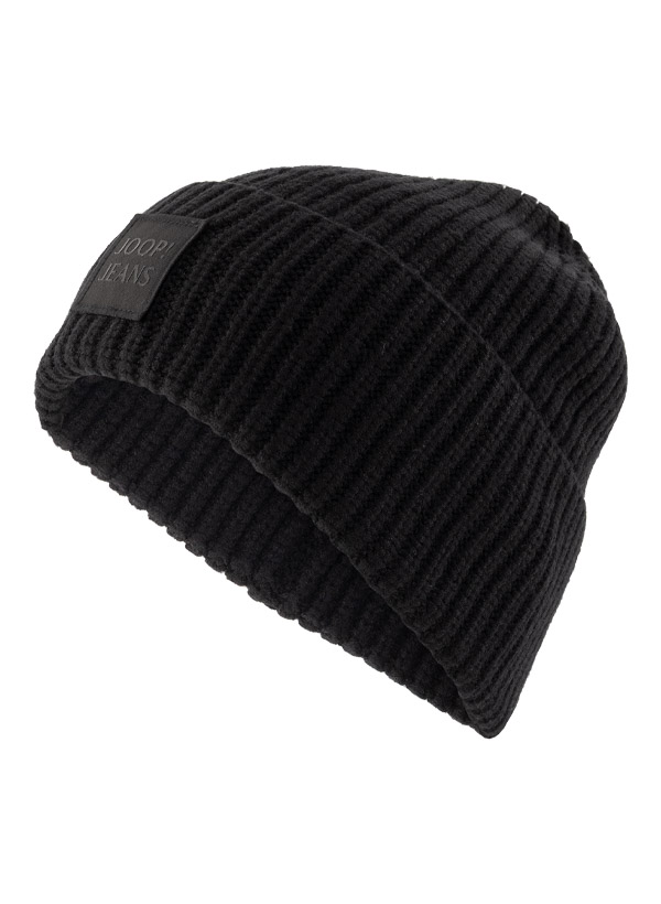 Strickmütze Lucifo, Mikrofaser, schwarz