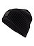 Strickmütze Lucifo, Mikrofaser, schwarz - schwarz