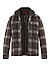Overshirt, Mikrofaser, braun kariert - braun