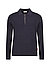 Pullover Chilesco, Baumwolle-Microfaser, blau meliert - dunkelblau