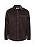 Overshirt, Cord-Stretch, Kent, Brusttasche, dunkelbraun - dunkelbraun