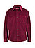Overshirt, Cord-Stretch, Kent, Brusttasche, weinrot - weinrot