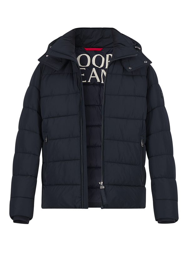 Steppjacke Joshas, Mikrofaser wasserabweisend, dunkelblau