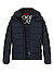 Steppjacke Joshas, Mikrofaser wasserabweisend, dunkelblau - dunkelblau