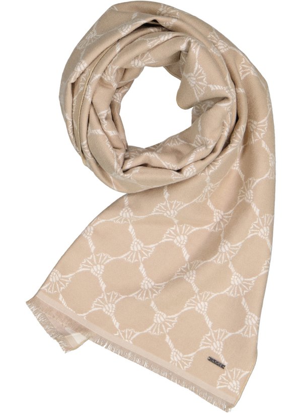 Schal Felix, Viskose, hellbeige gemustert