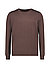 Pullover Denny, Merinowolle extrafein, dunkelbraun meliert - dunkelbraun
