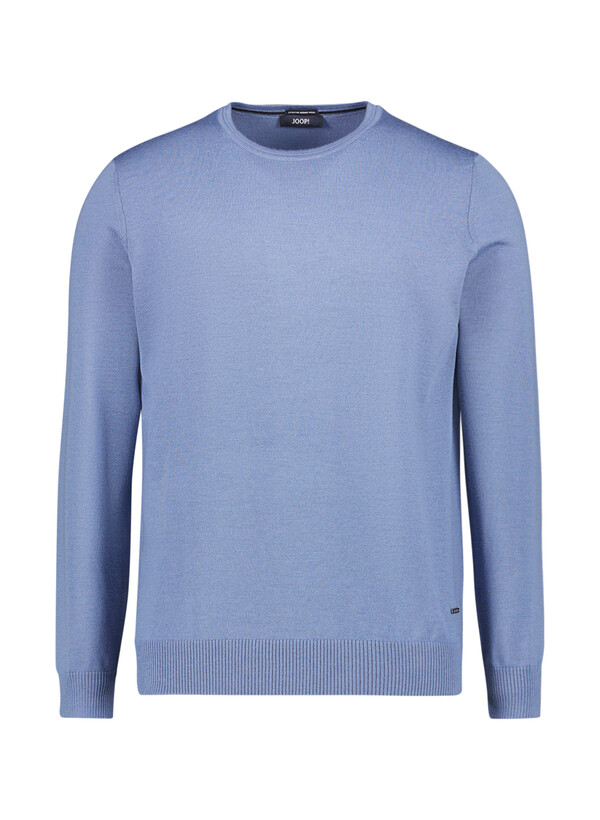 Pullover Denny, Merinowolle extrafein, blau