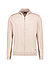 Cardigan Davis, Merinowolle extrafein, beige meliert - hellbeige