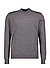Stehkragenpullover, Merinowolle extrafein, grau - grau