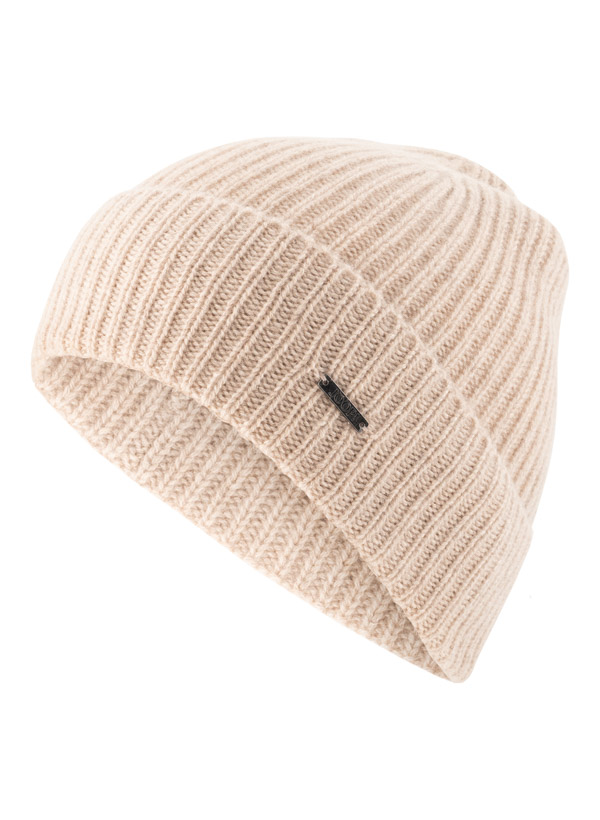 Strickmütze Fenol, Kaschmir, hellbeige