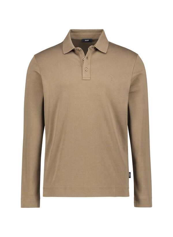 Polo-Shirt, Baumwoll-Jersey, oliv