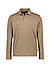 Polo-Shirt, Baumwoll-Jersey, oliv - oliv
