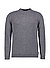 Stehkragenpullover Wylandor, Wollmischung mit Cashmere, grau meliert - grau