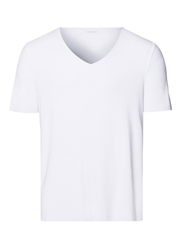 T-Shirt, Modal-Stretch, weiß