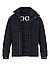 Steppjacke Donnar, Mikrofaser wasserabweisend, schwarz - schwarz