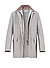 Jacke Gary, Wolle, grau meliert - grau