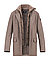 Jacke Gary, Wolle, dunkelbeige meliert - dunkelbeige